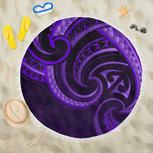 new-zealand-maori-mangopare-beach-blanket-polynesian-purple