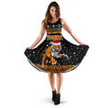 Wests Christmas Women's Dress Tigers Unique Vibes - Black - Vibe Hoodie