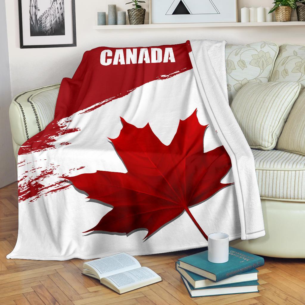 canada-maple-leaf-premium-blanket