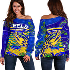 Eels Indigenous Special Off Shoulder Sweater Version Gold - Vibe Hoodie