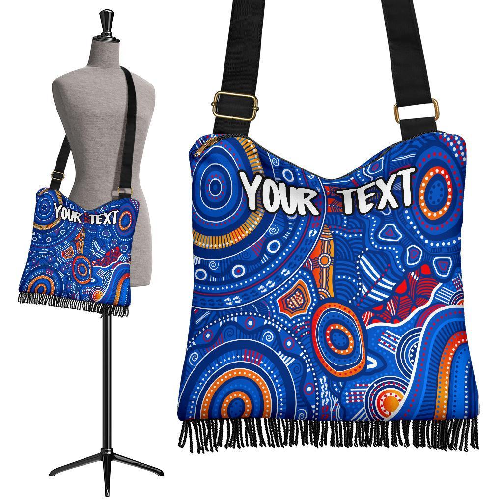 custom-text-aboriginal-crossbody-boho-handbags-indigenous-footprint-patterns-blue-color