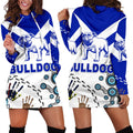 Canterbury-Bankstown Bulldogs Women Hoodie Dress Indigenous - NO.1 - Vibe Hoodie