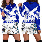 Canterbury-Bankstown Bulldogs Women Hoodie Dress Indigenous - NO.1 - Vibe Hoodie
