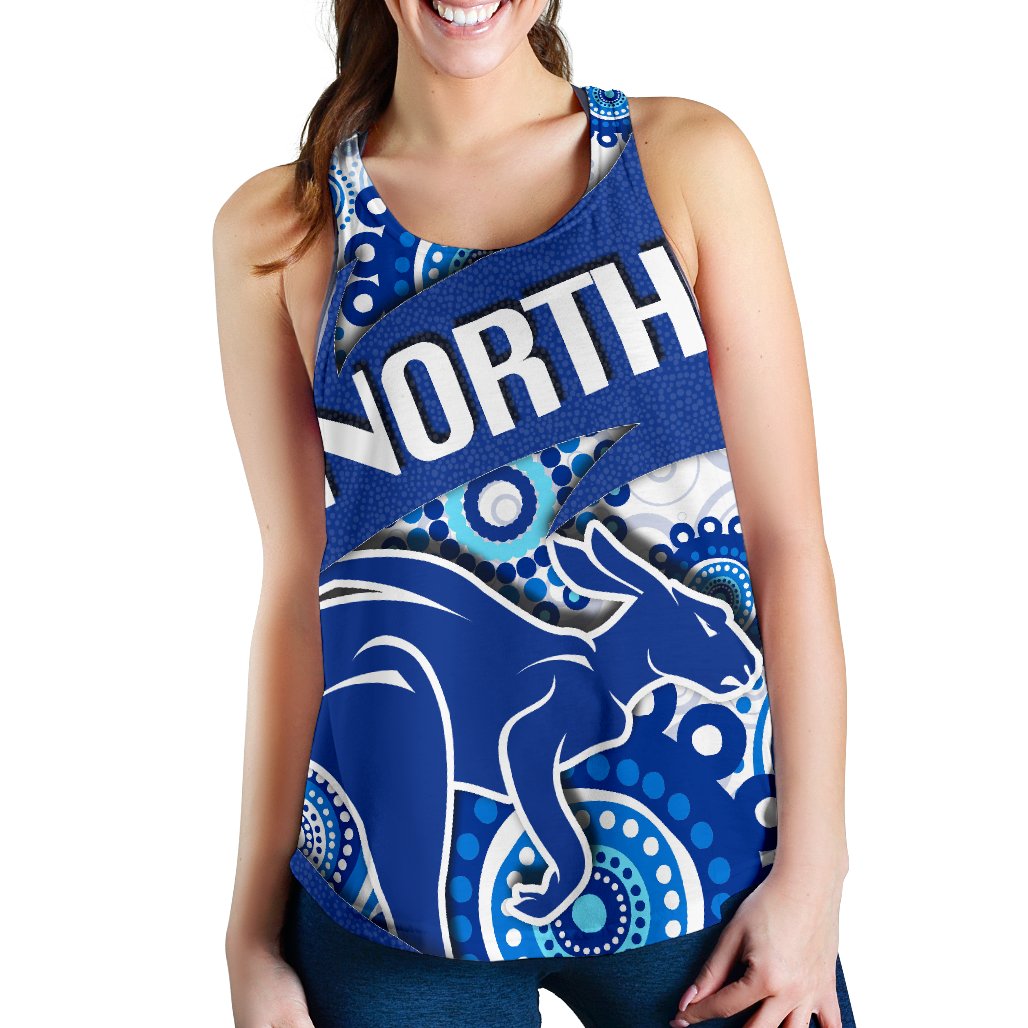 Melbourne Women Racerback Tank North Aboriginal - Vibe Hoodie