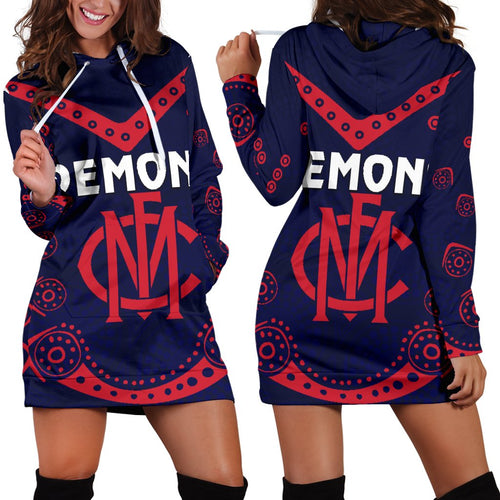 melbourne-demons-indigenous-women-hoodie-dress-football