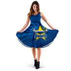 Cowboys Fire Women's Dress North Queensland - Vibe Hoodie