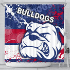 western-bulldogs-shower-curtain