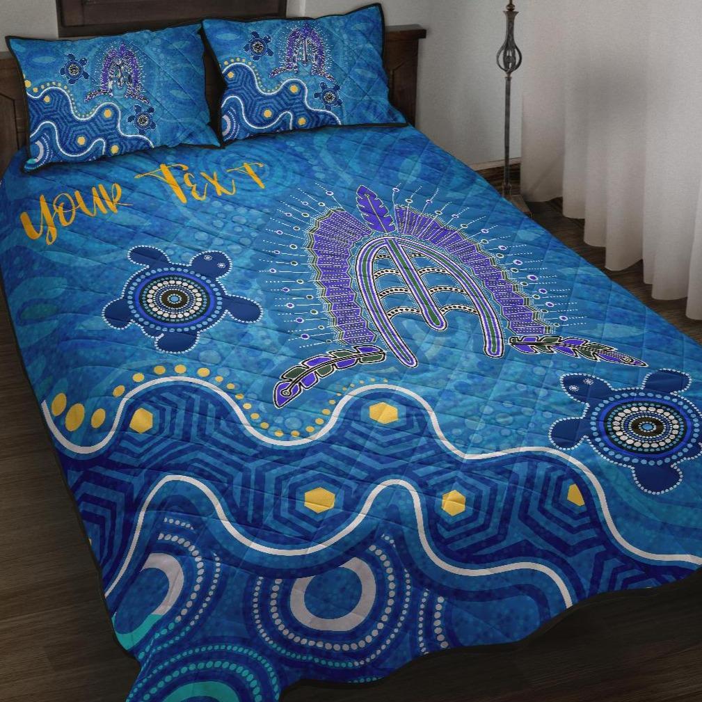 torres-strait-personalised-quilt-bed-set-dhari-and-turtle