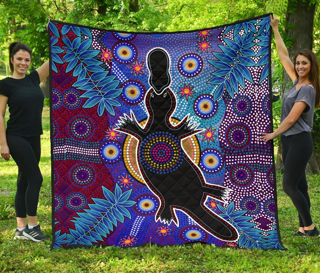 aboriginal-premium-quilt-indigenous-platypus