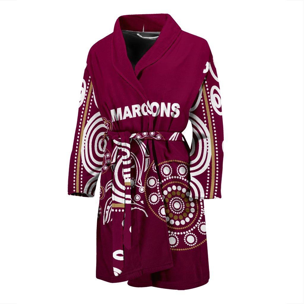queensland-mens-bath-robe-maroons-simple-indigenous