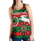 South Sydney Rabbitohs Indigenous Women Racerback Tank Country Style No.1 - Vibe Hoodie