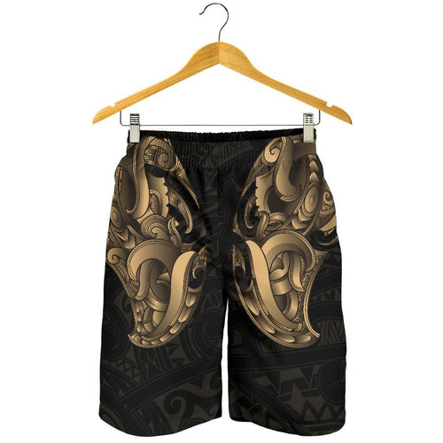 maori-ta-moko-men-shorts-new-zealand-gold