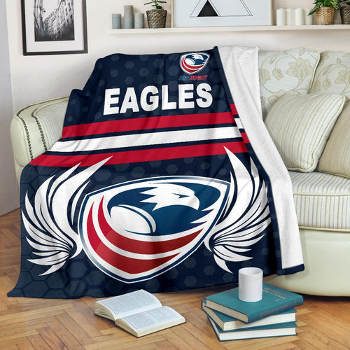 usa-rugby-premium-blanket-eagles-simple-style-full-navy