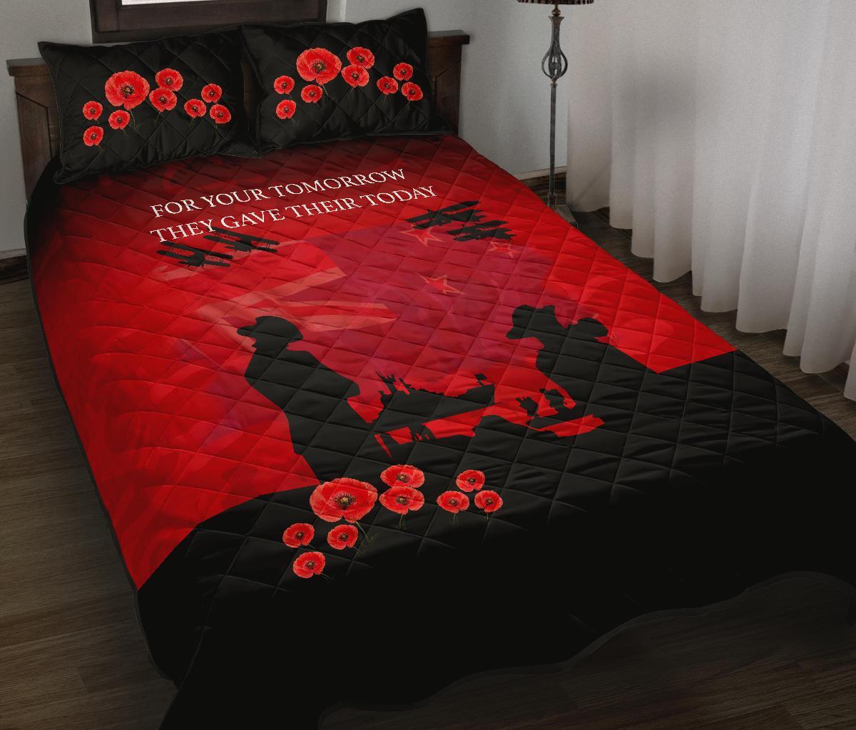 new-zealand-quilt-bed-set-lest-we-forget-anzac-day-poppies-quilt-and-pillow-cover