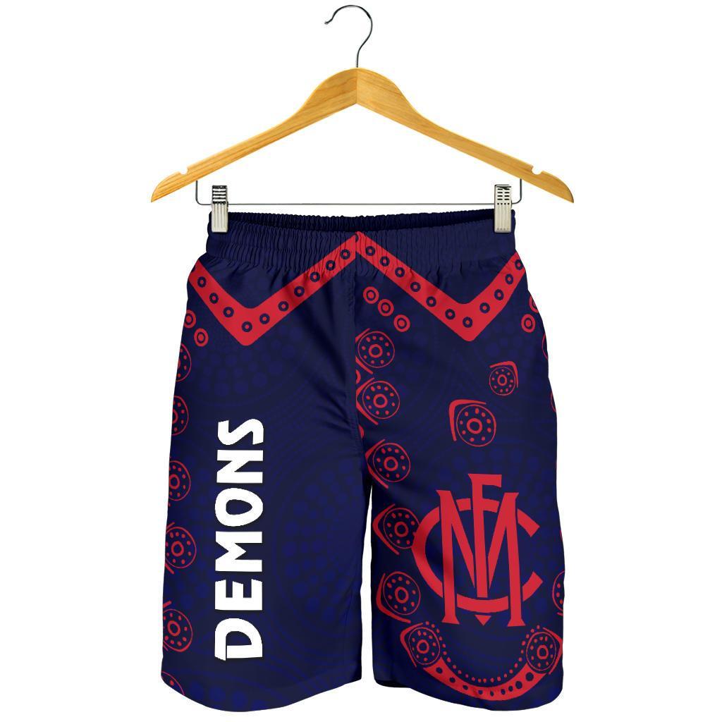 combo-men-tank-top-and-men-short-melbourne-demons-indigenous-football