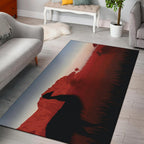 area-rug-australian-nature-with-emu-and-kangaroo