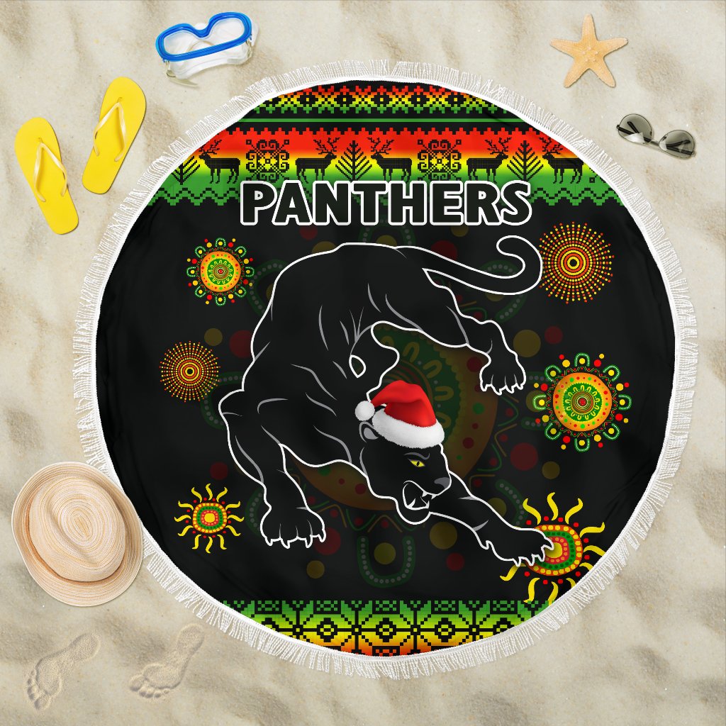 penrith-panthers-christmas-beach-blanket-indigenous