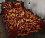 aboriginal-quilt-cover-set-kangaroo-patterns-dot-painting