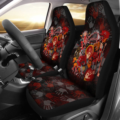 aboriginal-car-seat-covers-indigenous-fish-hand-art