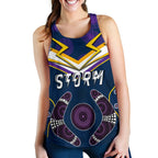 Storm Women Racerback Tank Melbourne Indigenous Champion - Vibe Hoodie