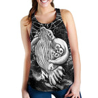 Racerback Tank - Skywhale Papa Is Coming Back Art - Women - Vibe Hoodie