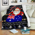 christmas-premium-blanket-australia-santa-claus-hold-the-flag-black