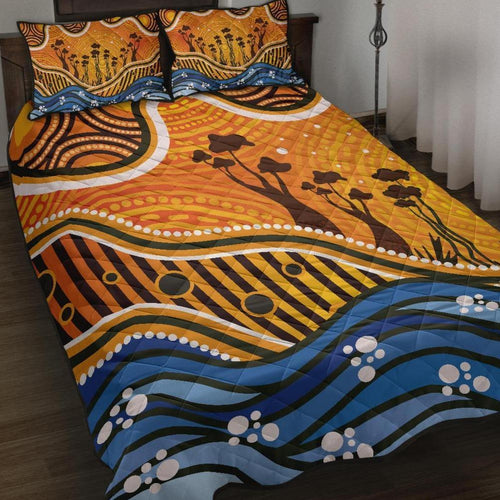 aboriginal-quilt-bed-set-boab-tree-dot-painting-art-vero2