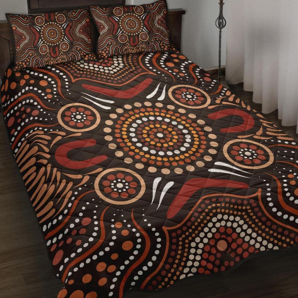 aboriginal-quilt-bed-set-boomerang-circle-dot-painting-art-ver02