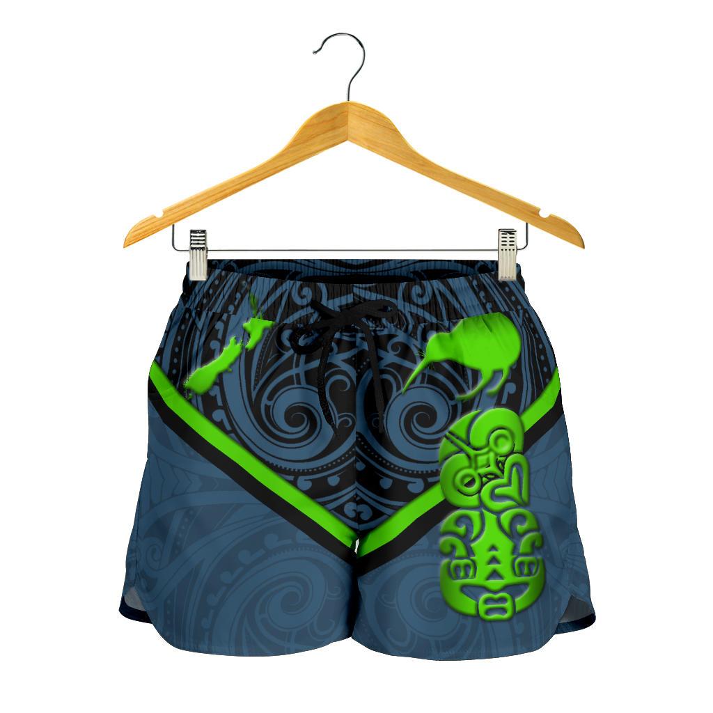 New Zealand Maori Rugby Women Shorts Pride Version - Navy - Vibe Hoodie