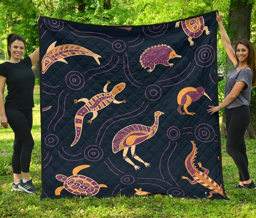 premium-quilt-indigenous-animals-patterns