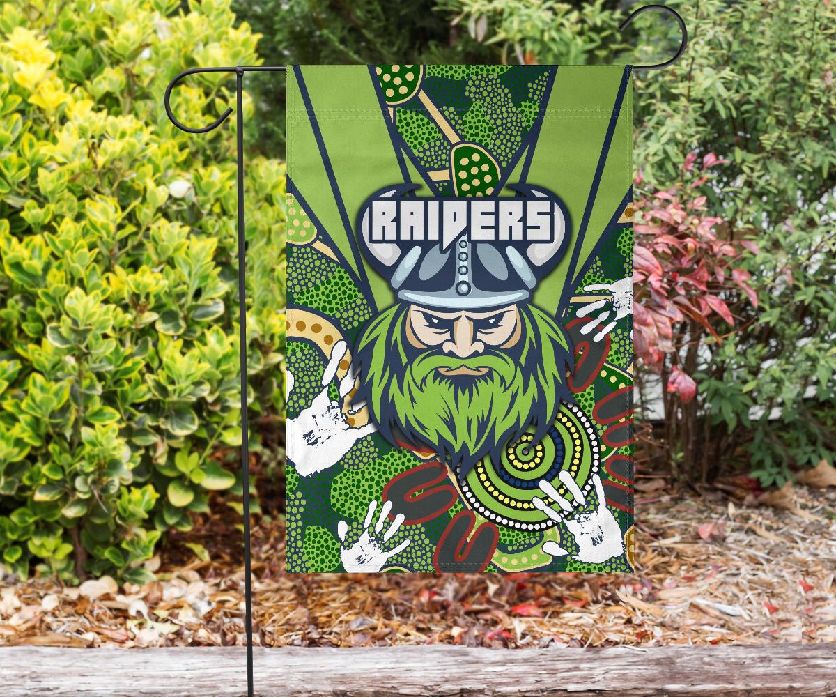 custom-personalised-raiders-flag-canberra-indigenous