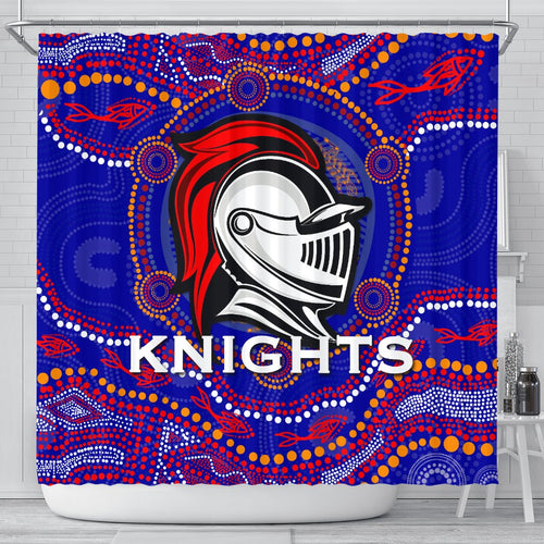 knights-shower-curtain-aboriginal