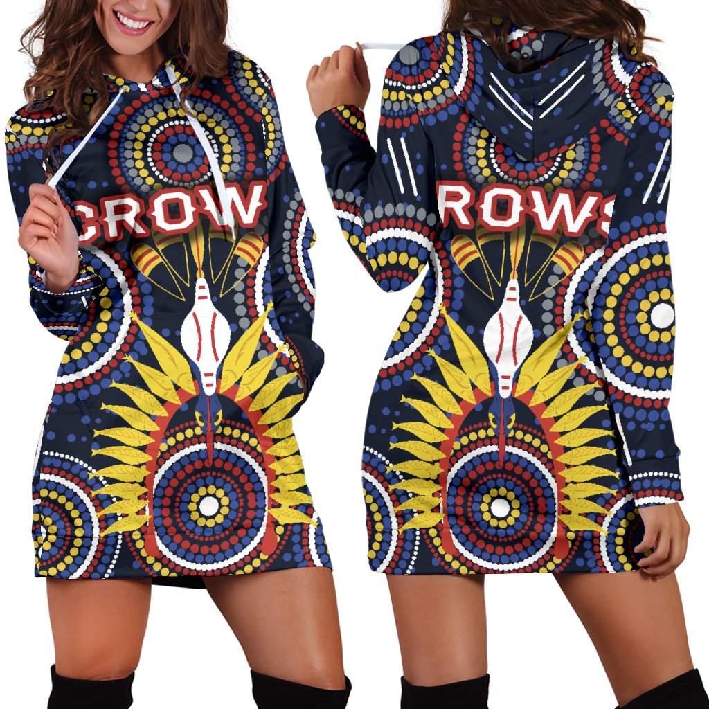 adelaide-womens-hoodie-dress-original-indigenous-crows
