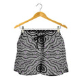 Aboriginal Shorts, Indigenous Dot Painting Short Women 04 - Vibe Hoodie