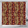 aboriginal-shower-curtain-boomerang-dot-painting-circle-patterns