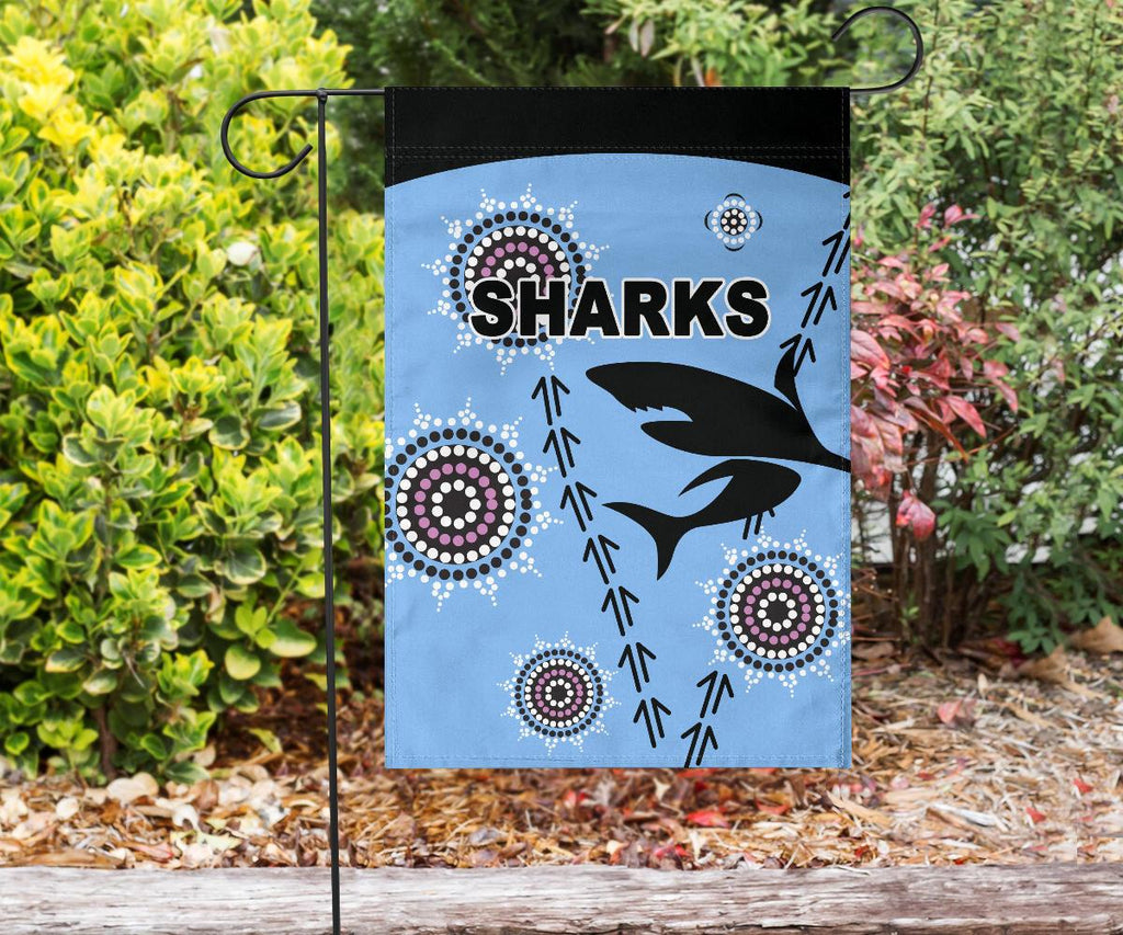 cronulla-flag-sharks-simple-indigenous-blue