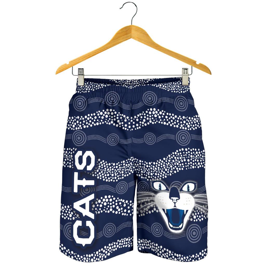 geelong-men-shorts-cats-indigenous-navy
