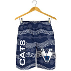 geelong-men-shorts-cats-indigenous-navy