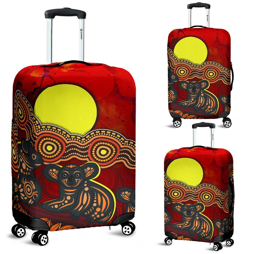 aboriginal-luggage-cover-australian-indigenous-koala