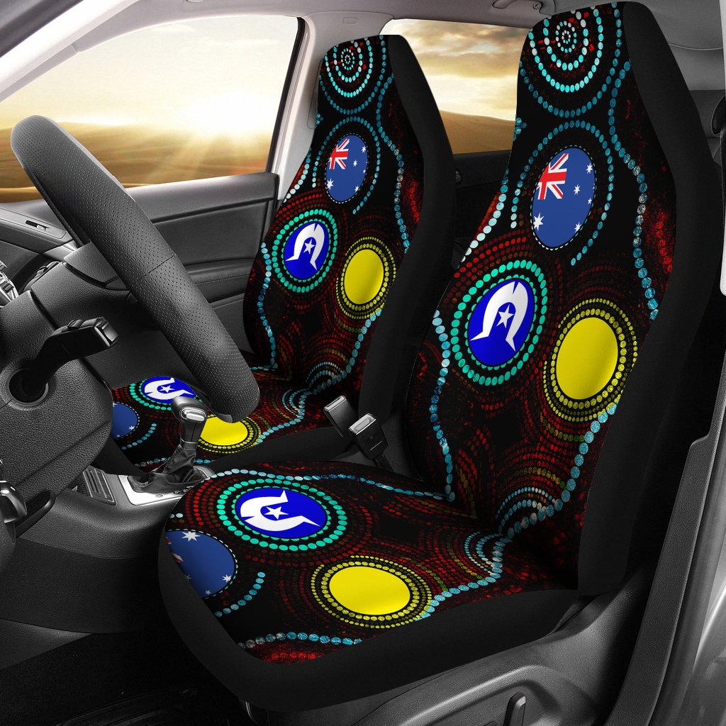 car-seat-covers-aboriginal-dot-painting-flag