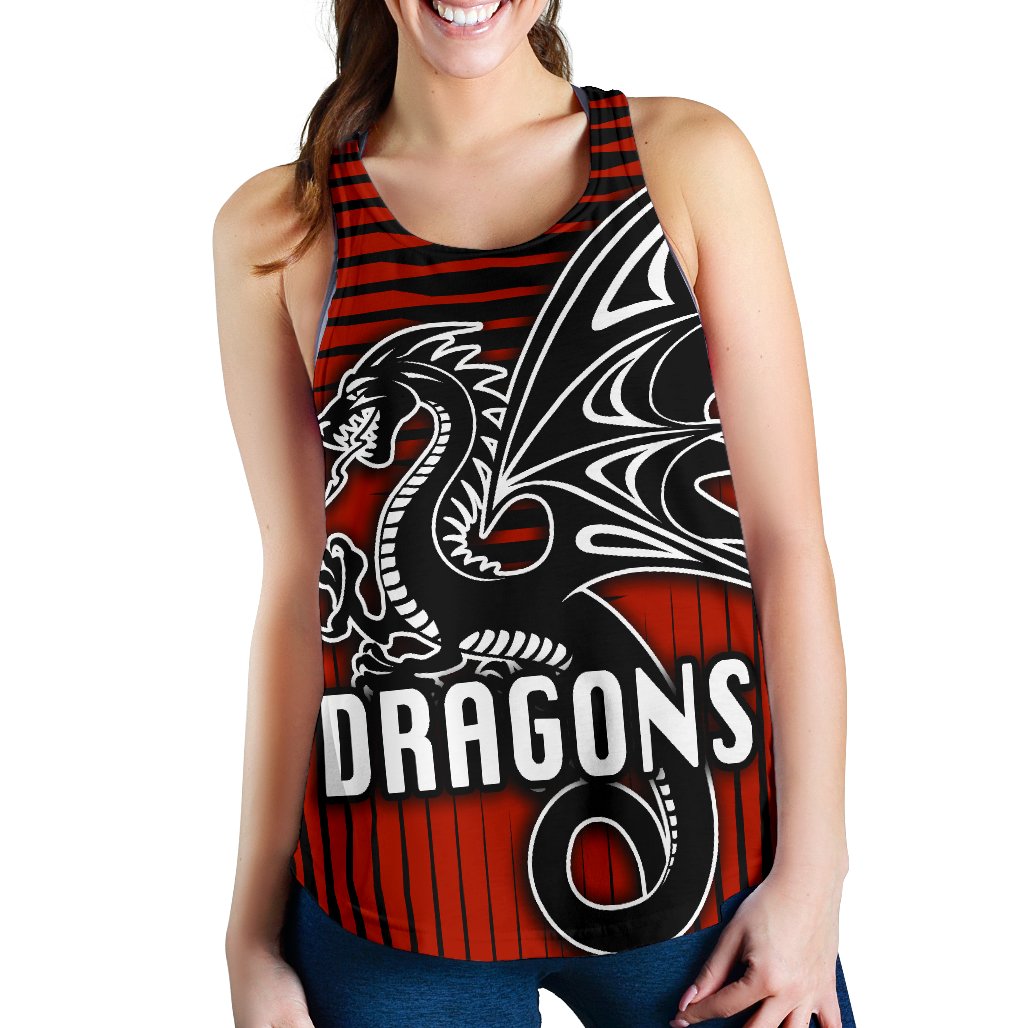 St. George Dragons Women Racerback Tank Unique - Vibe Hoodie