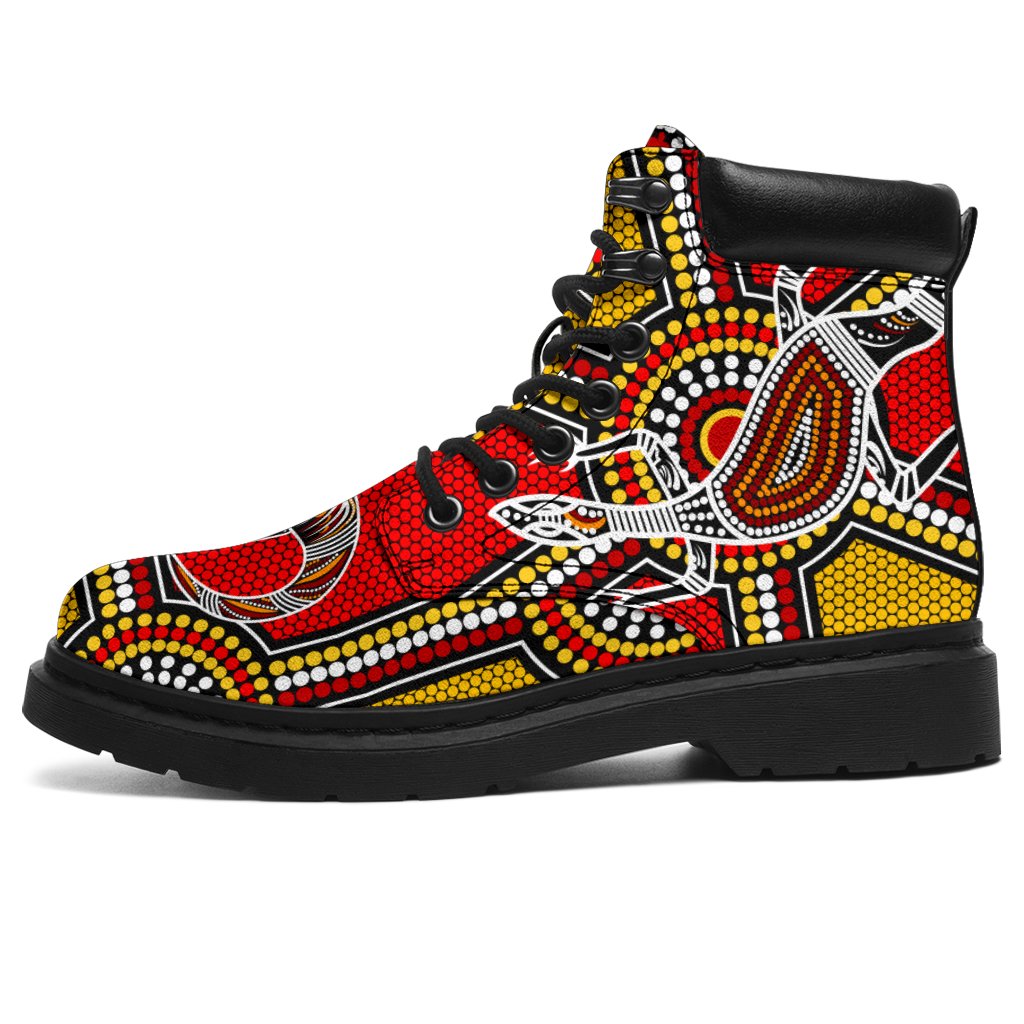 aboriginal-all-season-boots-kangaroo-dot-painting-patterns