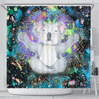 shower-curtain-koala-shower-curtain-meditating-color-art-ver01