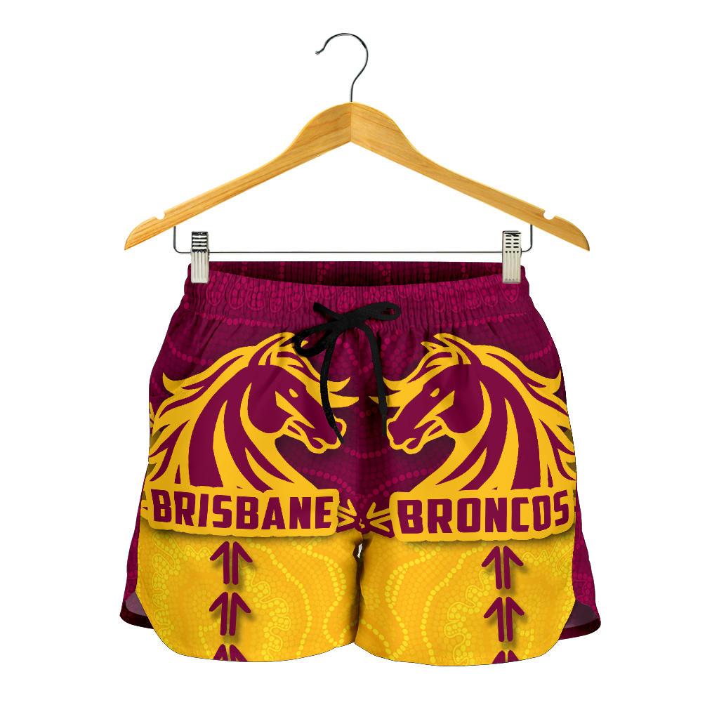 Broncos Women Shorts Brisbane Aboriginal - Vibe Hoodie