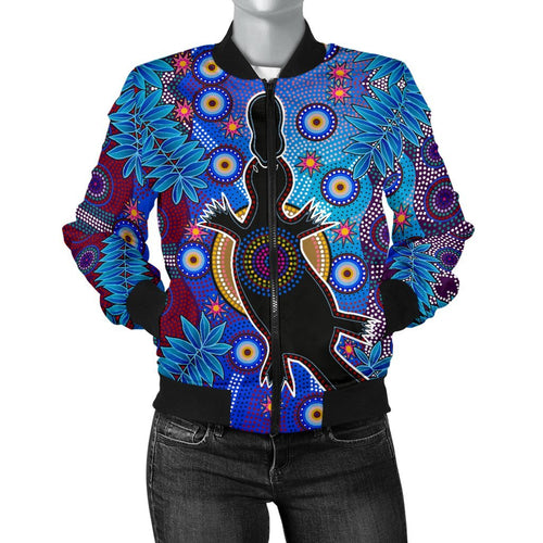 aboriginal-womens-bomber-jacket-indigenous-platypus