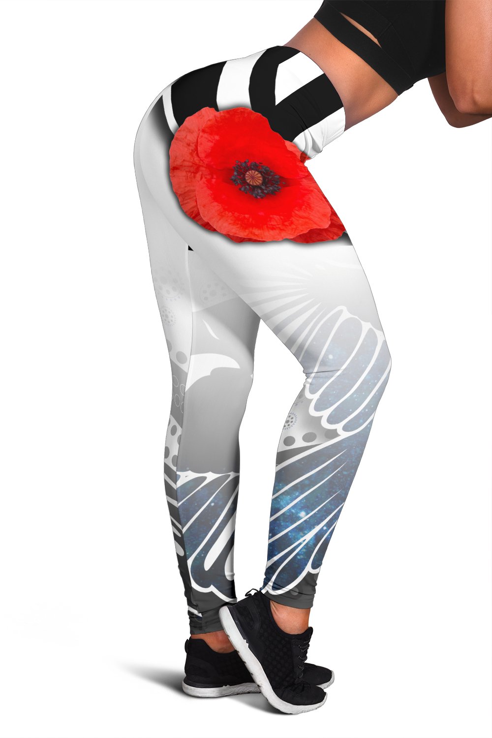 magpies-womens-leggings-collingwood-anzac-day-special-version