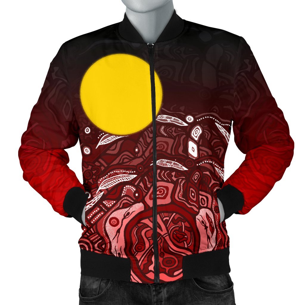 aboriginal-mens-bomber-jacket-red-landscape