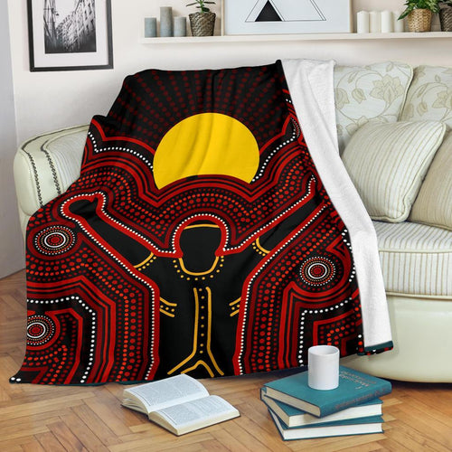 aboriginal-premium-blanket-the-sun-always-shines