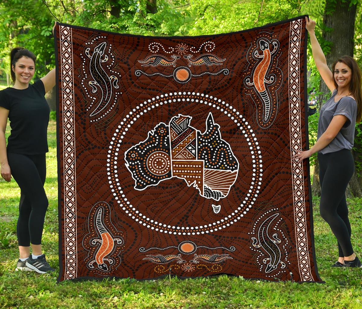 premium-quilts-australia-map-coverlets-aboriginal-patterns