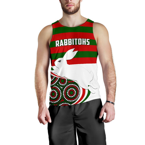 rabbitohs-indigenous-rugby-mens-tank-top-rabbit-jumping
